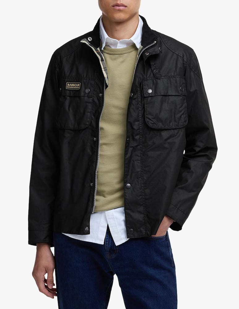 rinascente Barbour International Merton wax jacket