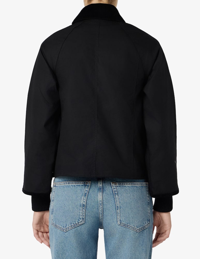 rinascente Barbour Giacca cropped cerata Beadnell