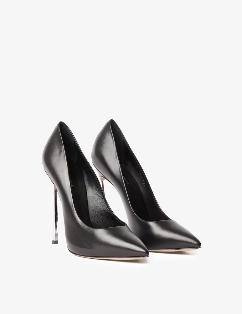 Casadei Decollete in pelle tacco metallo Blade - immagine 3 Casadei Decollete in pelle tacco metallo Blade - immagine 3