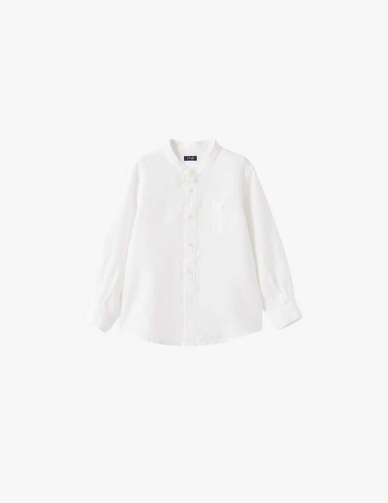 Il Gufo Camicia in lino - immagine 1