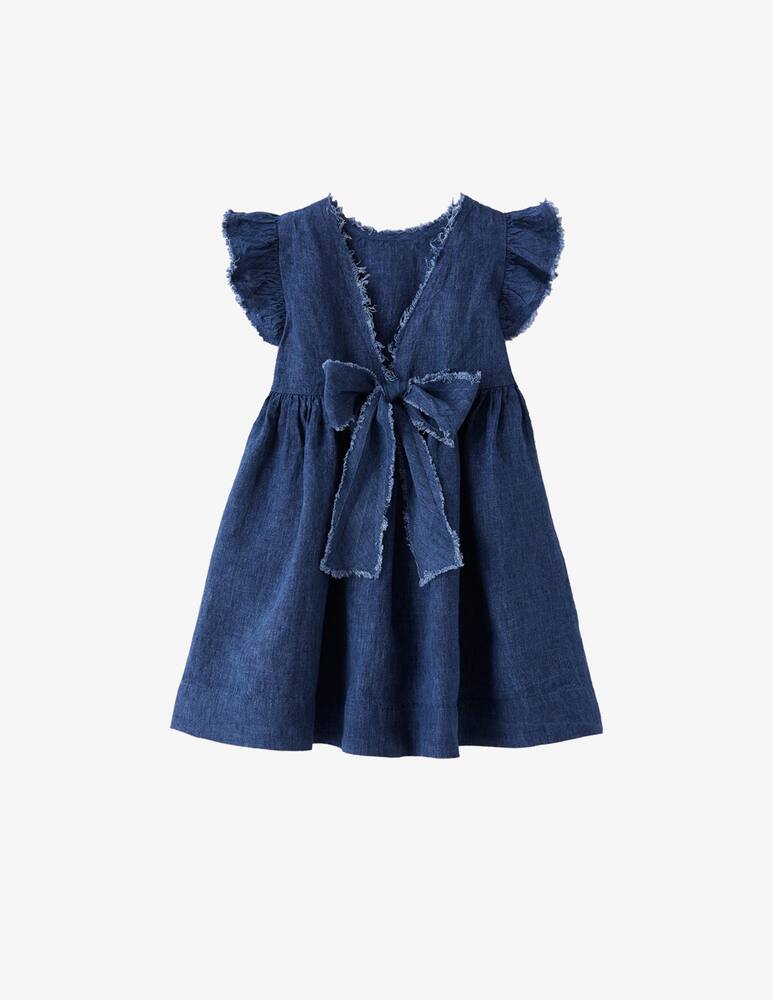 rinascente Il Gufo Vestito a maniche corte in lino