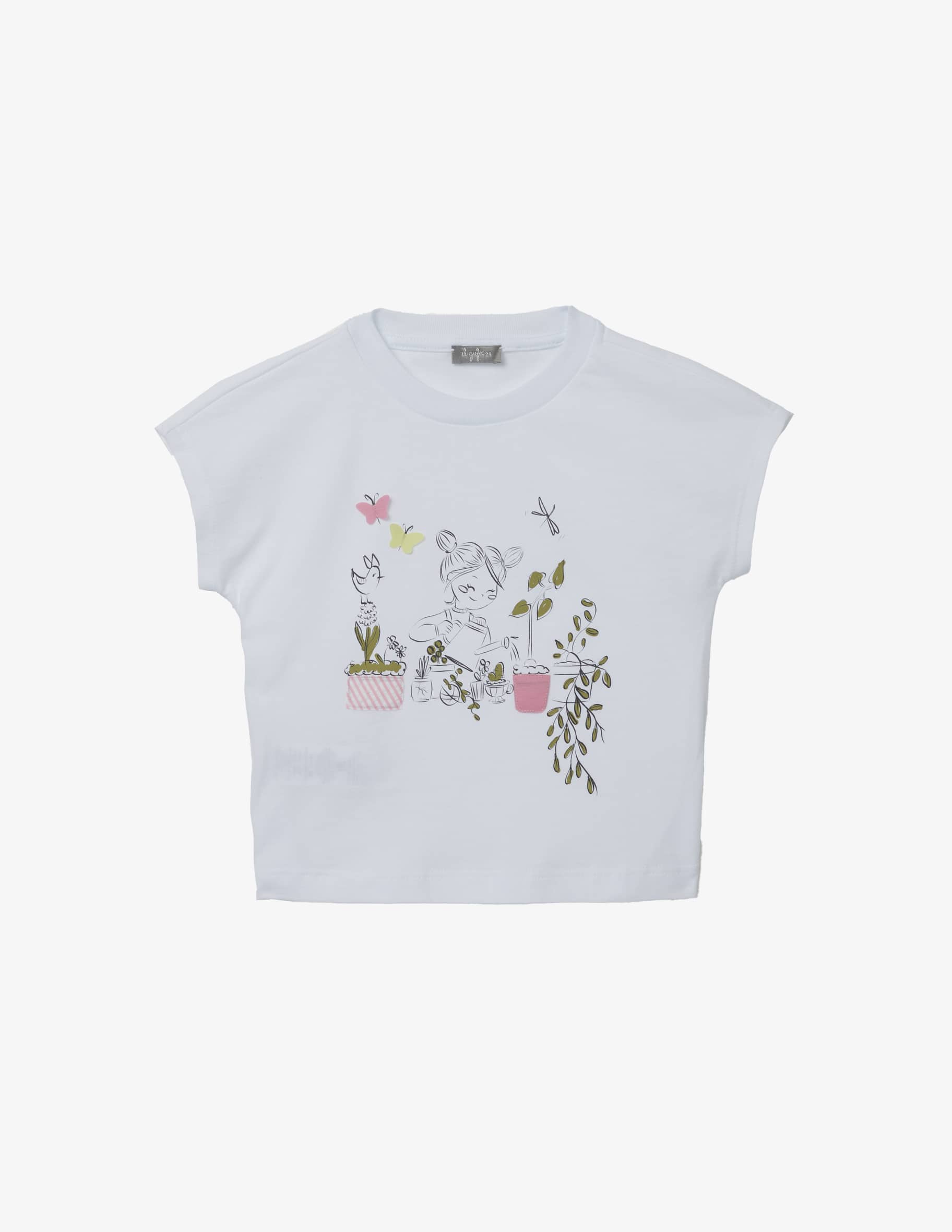 Il Gufo T-shirt a polo con logo ricamato A18PO027M0011K
