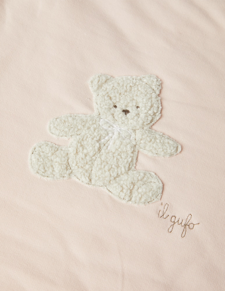 rinascente Il Gufo Coperta per culla in misto cotone