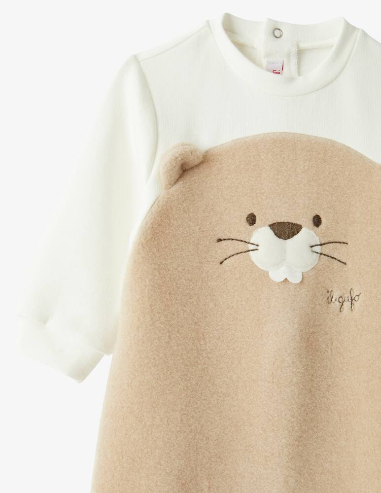 rinascente Il Gufo Tutina con piedi in cotone