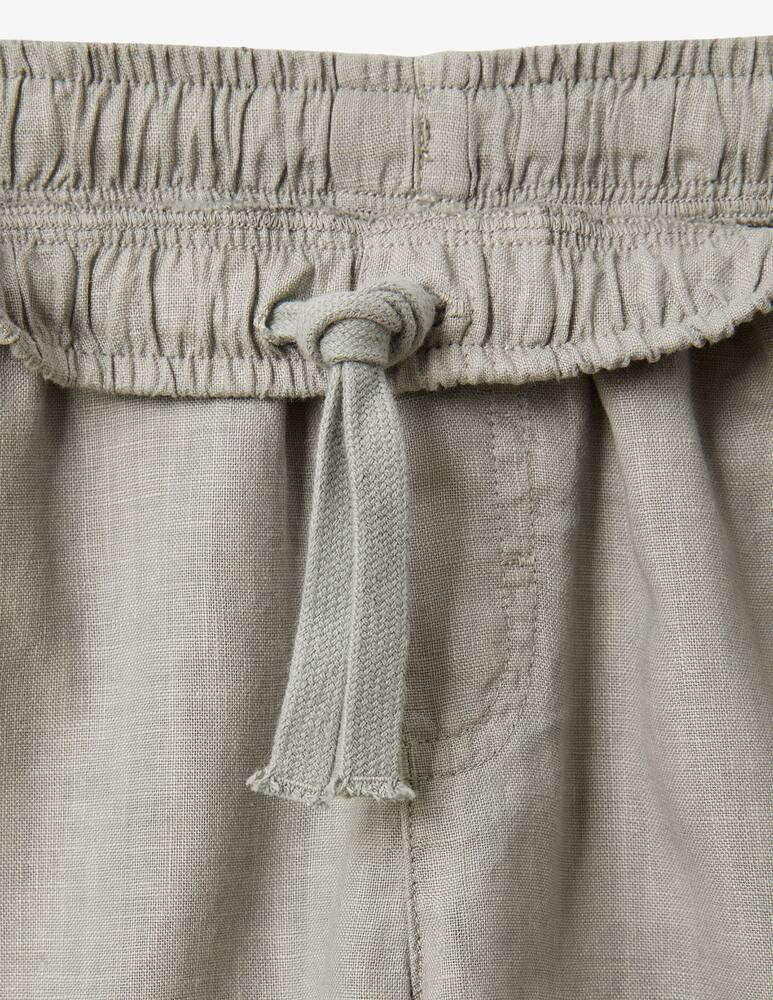 rinascente Il Gufo Linen shirt and shorts set