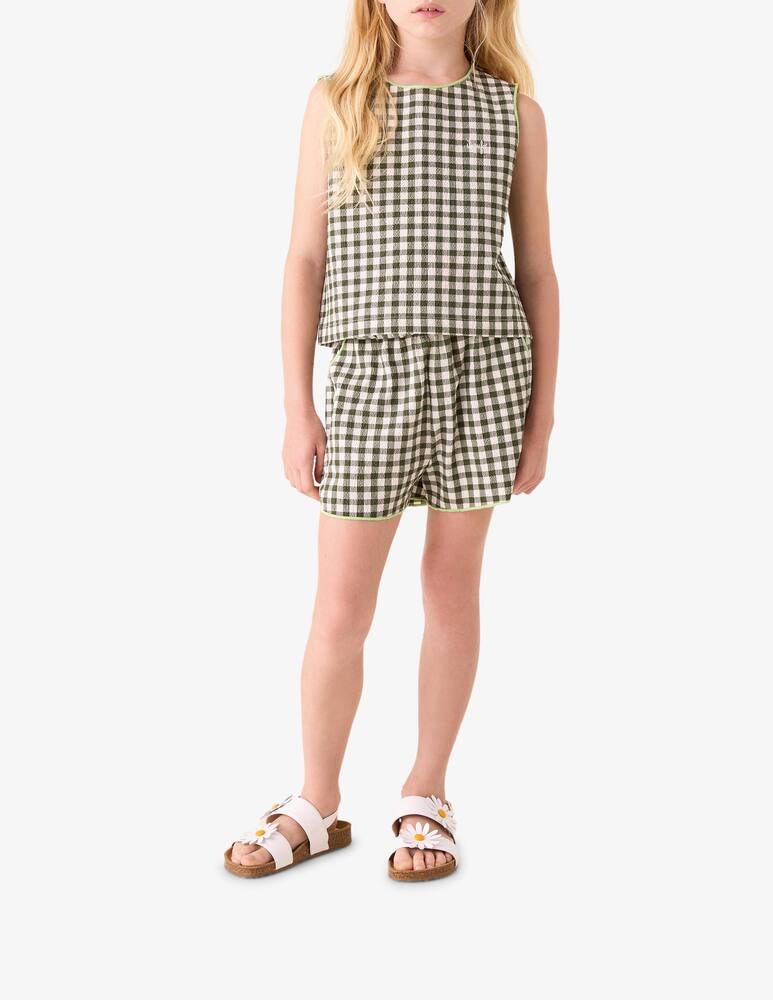 rinascente Il Gufo Gingham two-piece set