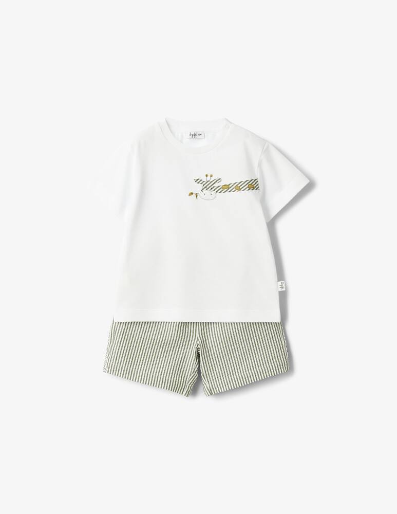 rinascente Il Gufo Set t-shirt e pantaloni corti