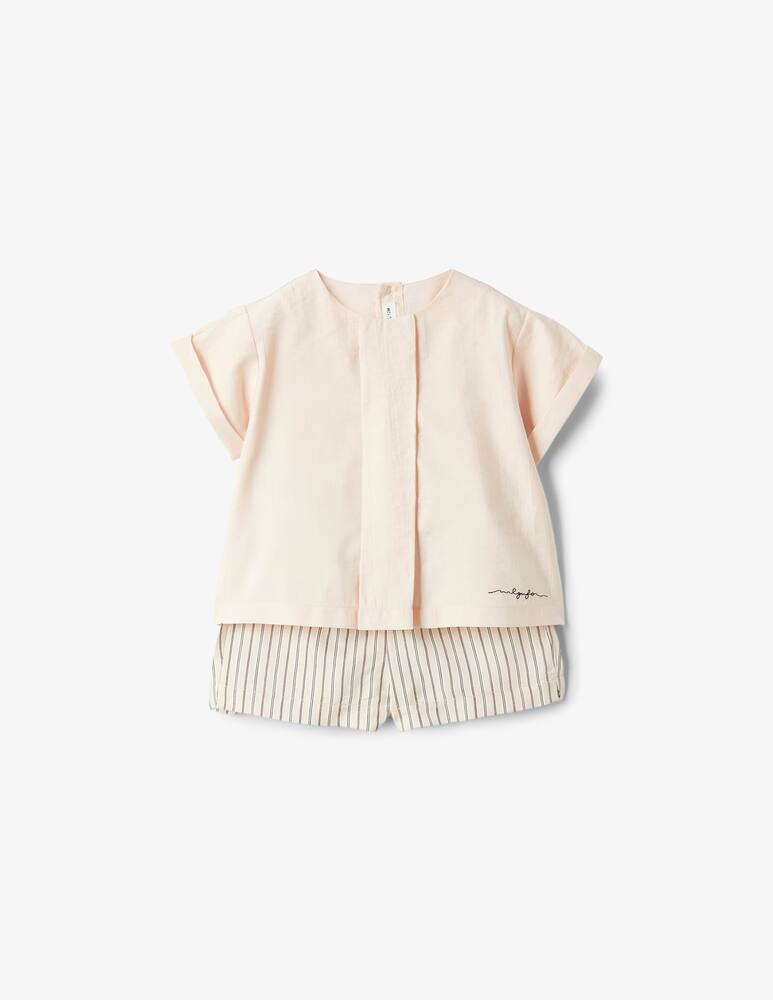 rinascente Il Gufo Set camicia e pantaloncino