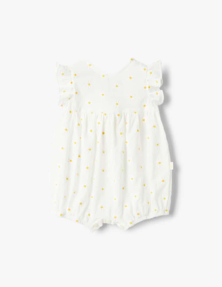 rinascente Il Gufo Pagliaccetto a fiori in cotone