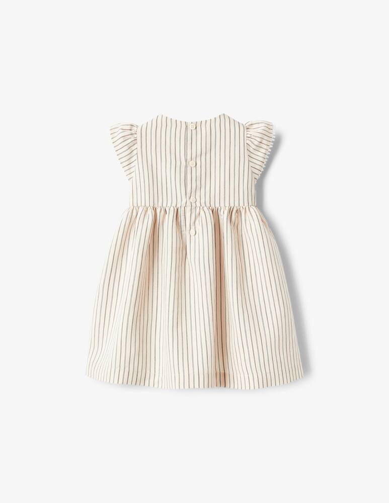 rinascente Il Gufo Striped sleeveless dress