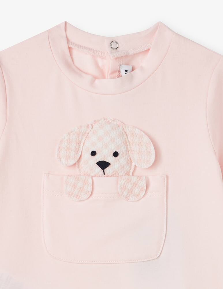 rinascente Il Gufo Puppy pocket onesie