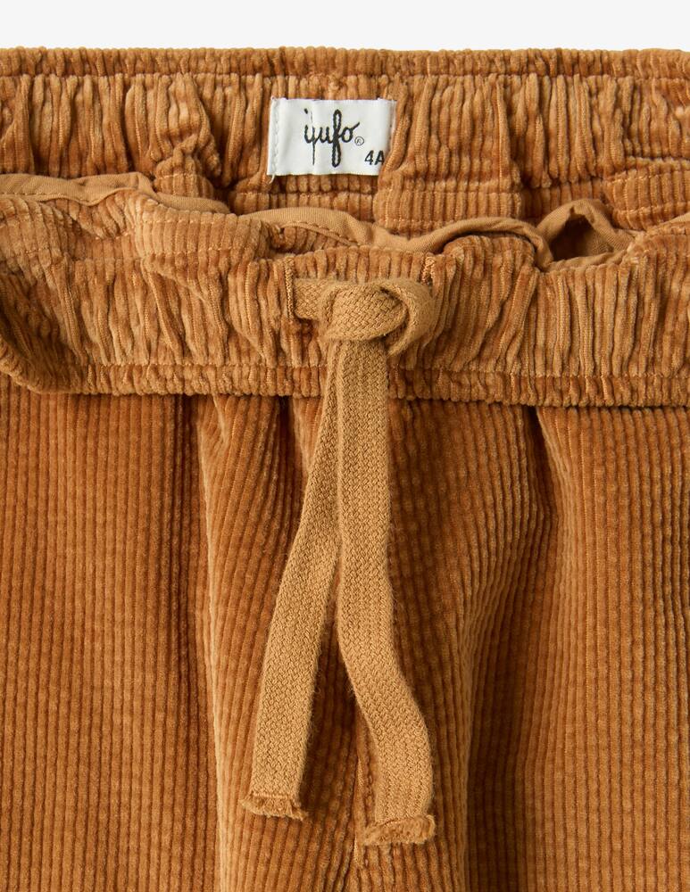 rinascente Il Gufo Corduroy drawstring trousers