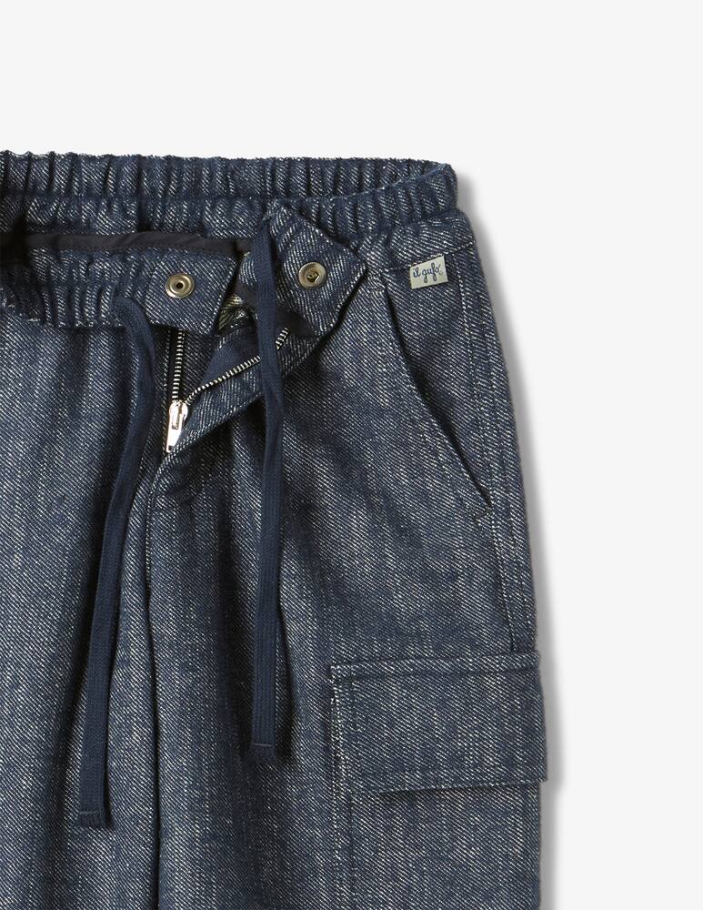 rinascente Il Gufo Cargo denim trousers