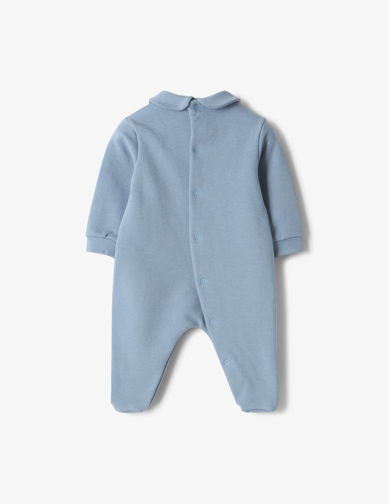 rinascente Il Gufo Raccoon footed sleepsuit