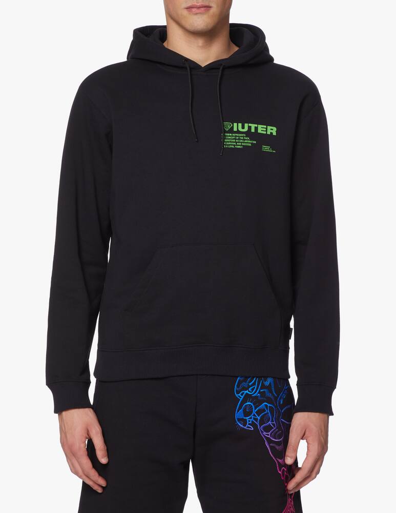 rinascente Iuter Barcode back hoodie