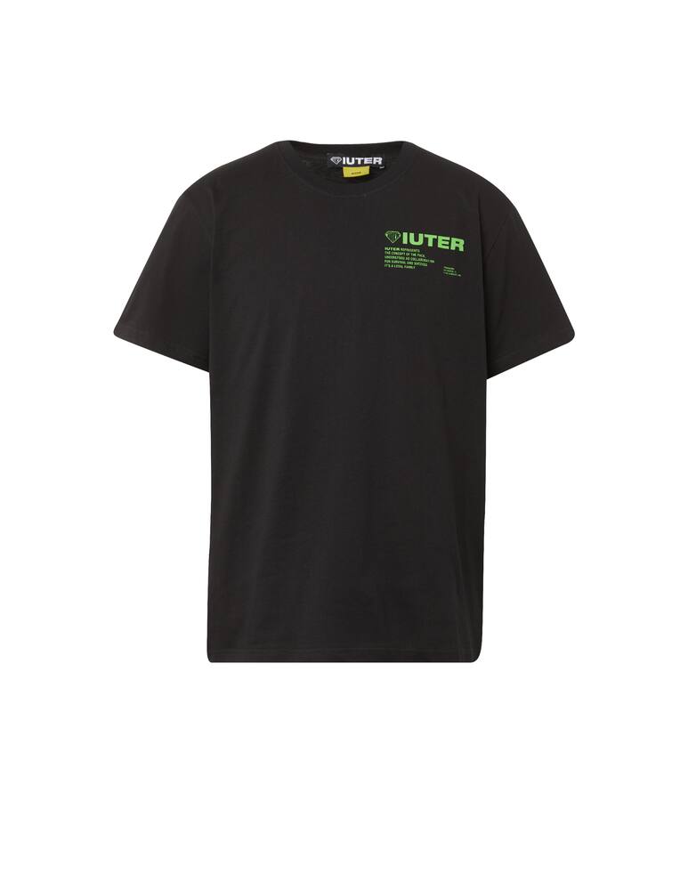 rinascente Iuter T-shirt stampa barcode sulla schiena