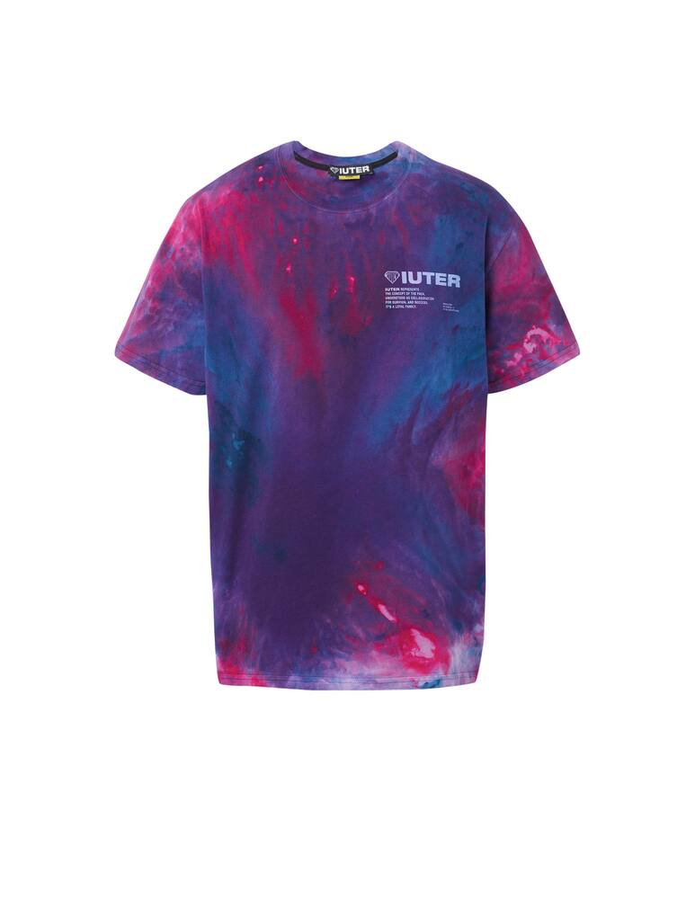 rinascente Iuter T-shirt disaster tie dye
