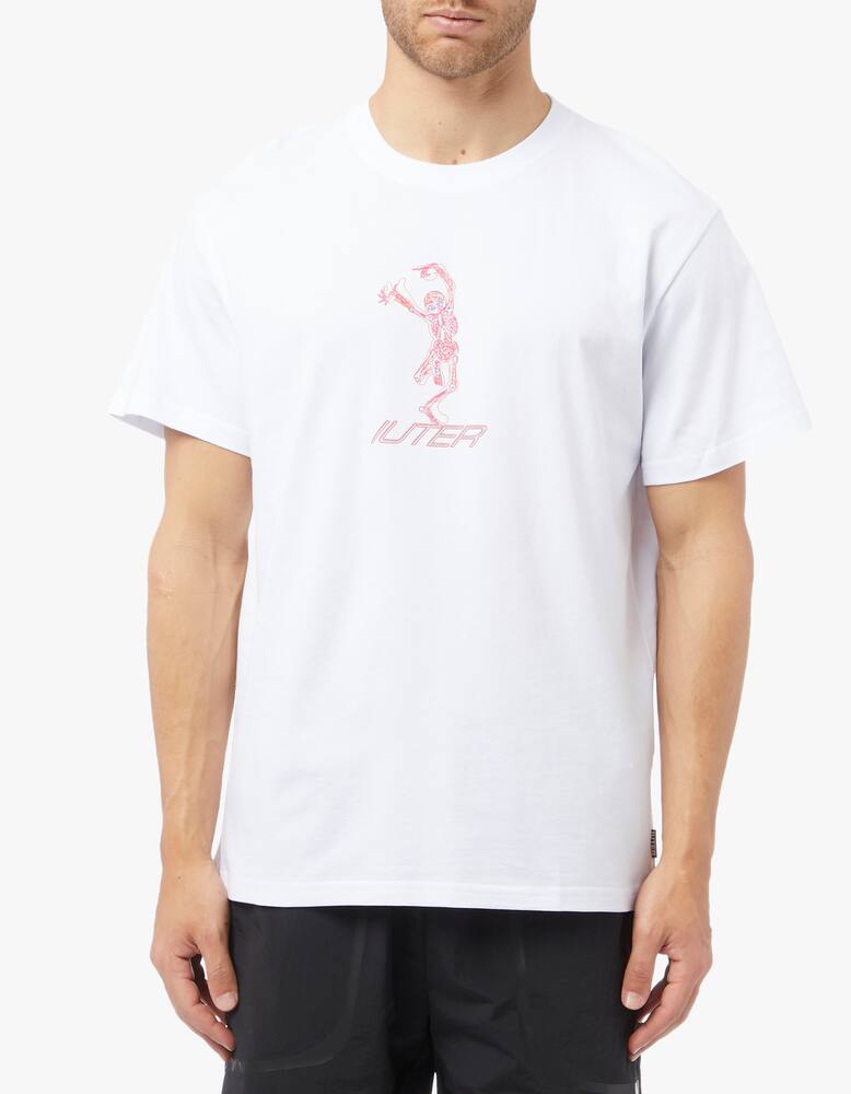 rinascente Iuter T-shirt con stampa scheletro