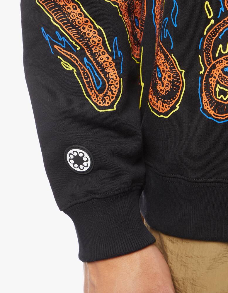 rinascente Octopus Felpa girocollo con logo more fire