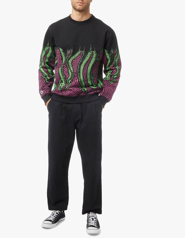 rinascente Octopus Roundneck fingerz octopus sweatshirt