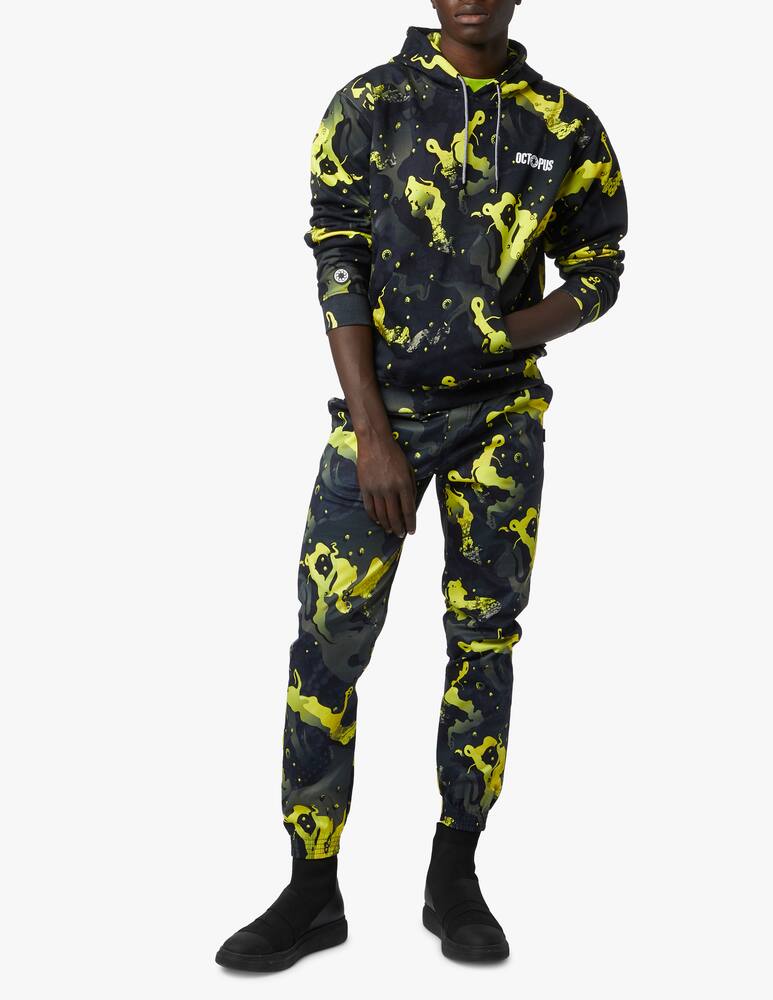 rinascente Octopus Felpa con cappuccio camo