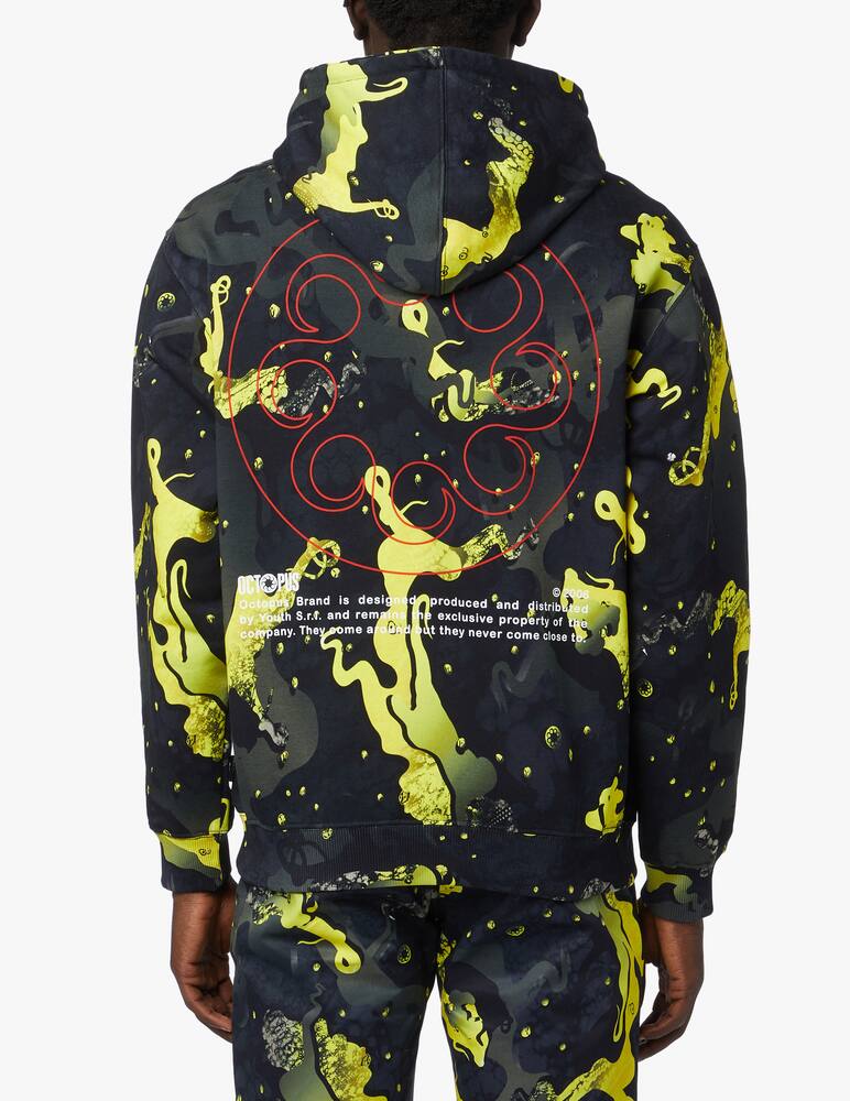 rinascente Octopus Felpa con cappuccio camo