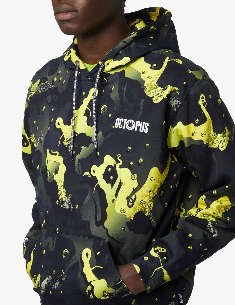 rinascente Octopus Felpa con cappuccio camo