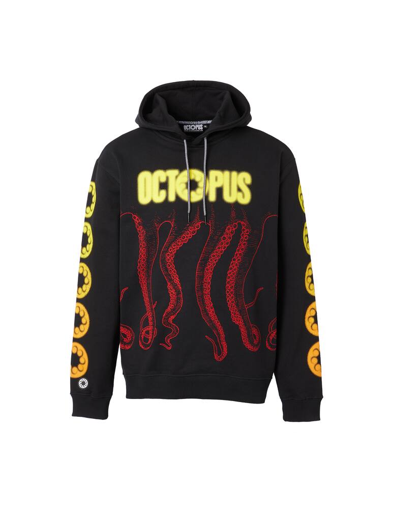 rinascente Octopus Bluerred logo hoodie