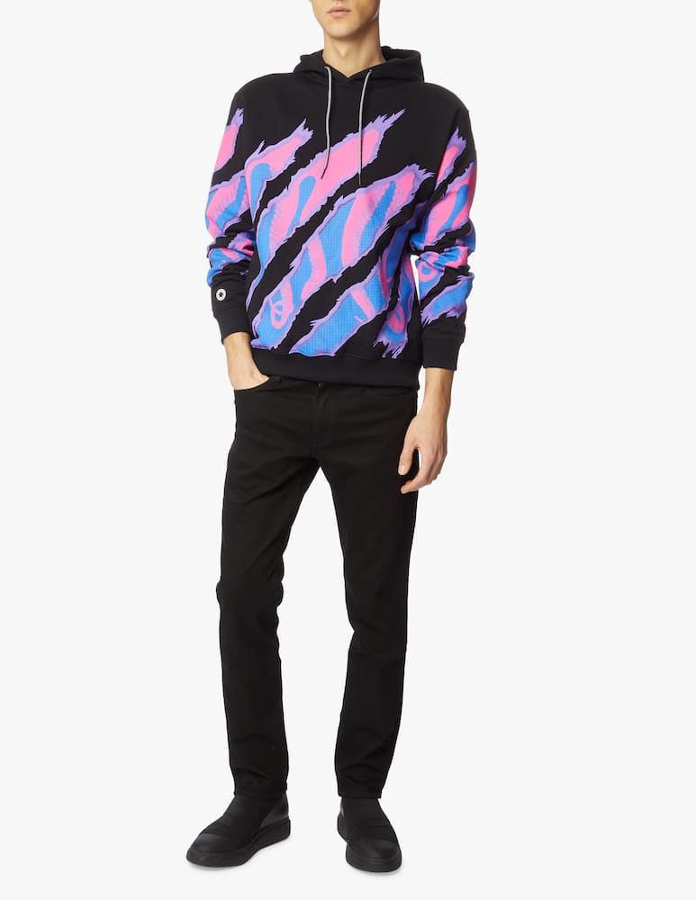 rinascente Octopus Felpa con cappuccio stampa ripper