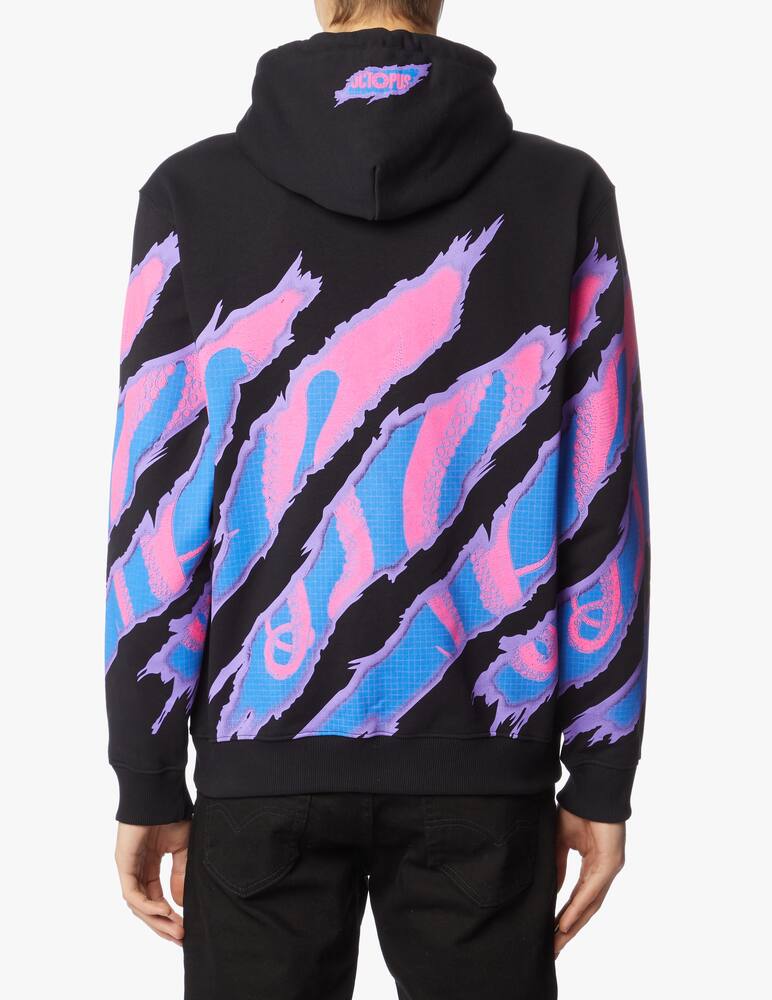 rinascente Octopus Felpa con cappuccio stampa ripper