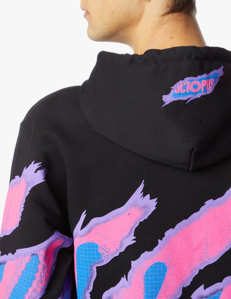 rinascente Octopus Felpa con cappuccio stampa ripper