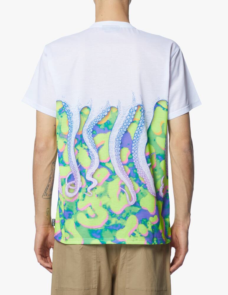 rinascente Octopus T-shirt girocollo con stampa drank