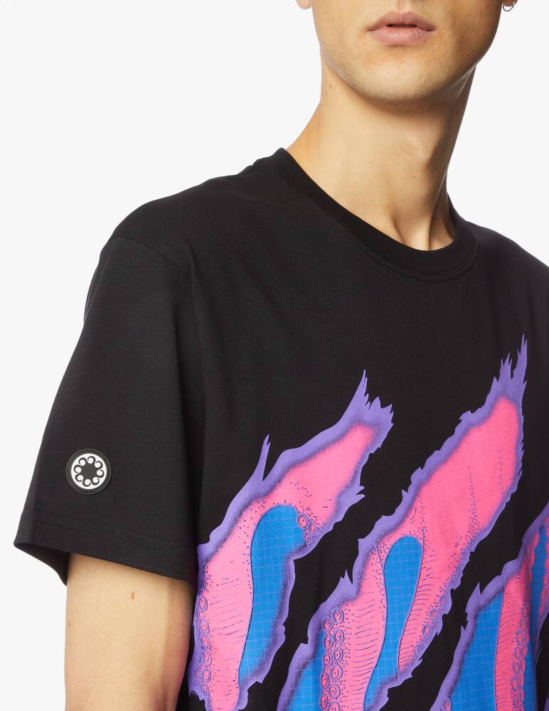 rinascente Octopus T-shirt girocollo stampa ripper