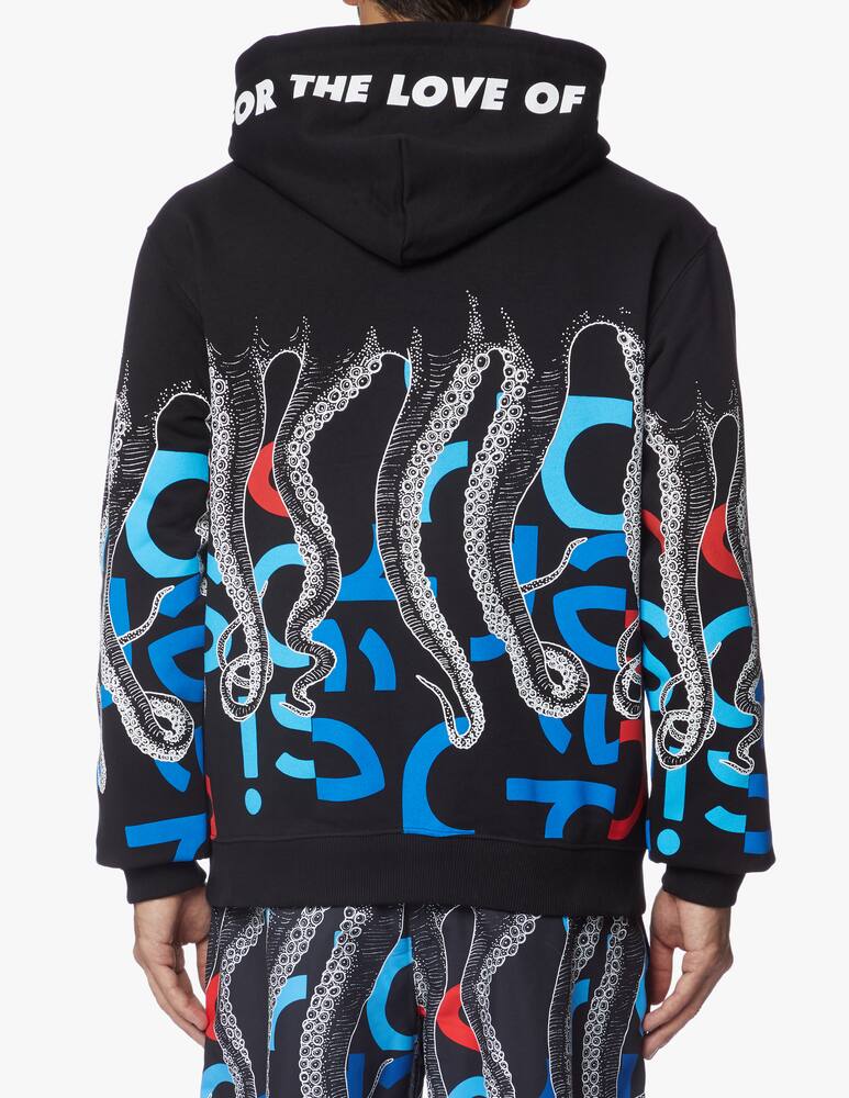 rinascente Octopus Felpa con cappuccio pepsi camo