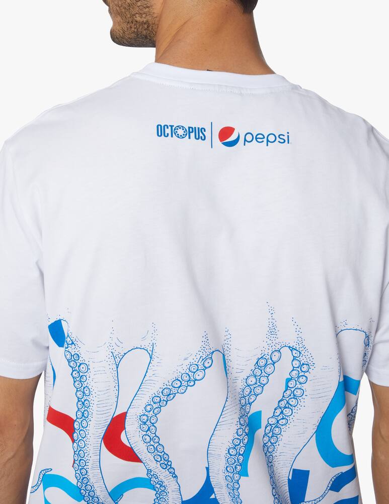 rinascente Octopus Pepsi camo roundneck t-shirt