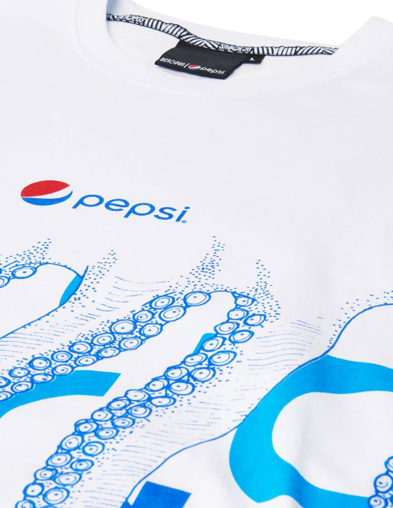 rinascente Octopus Pepsi camo roundneck t-shirt