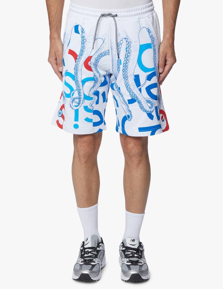 Octopus Pepsi camo roundneck sweatshorts - picture 4 Octopus Pepsi camo roundneck sweatshorts - picture 4