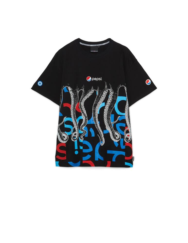 rinascente Octopus T-shirt girocollo pepsi camo