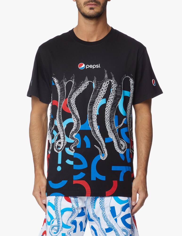 rinascente Octopus T-shirt girocollo pepsi camo