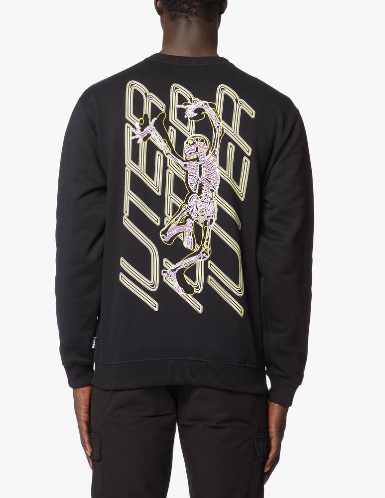 rinascente Iuter Skeleton screen print roundneck sweatshirt