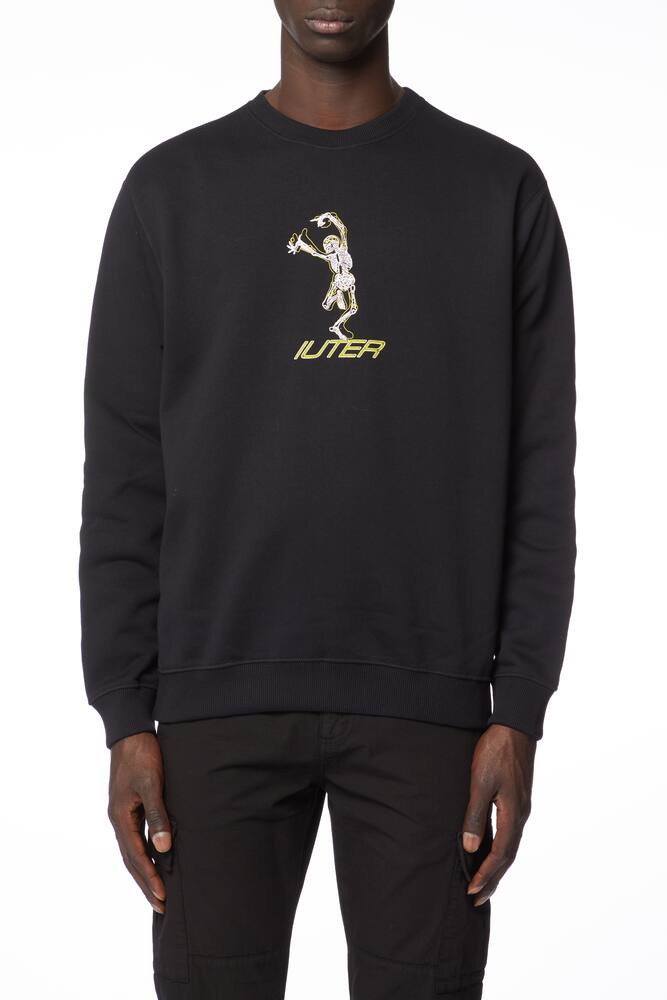 rinascente Iuter Skeleton screen print roundneck sweatshirt