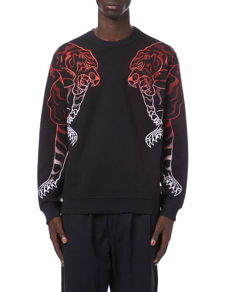 rinascente Iuter Double nepal embroidered roundneck sweatshirt