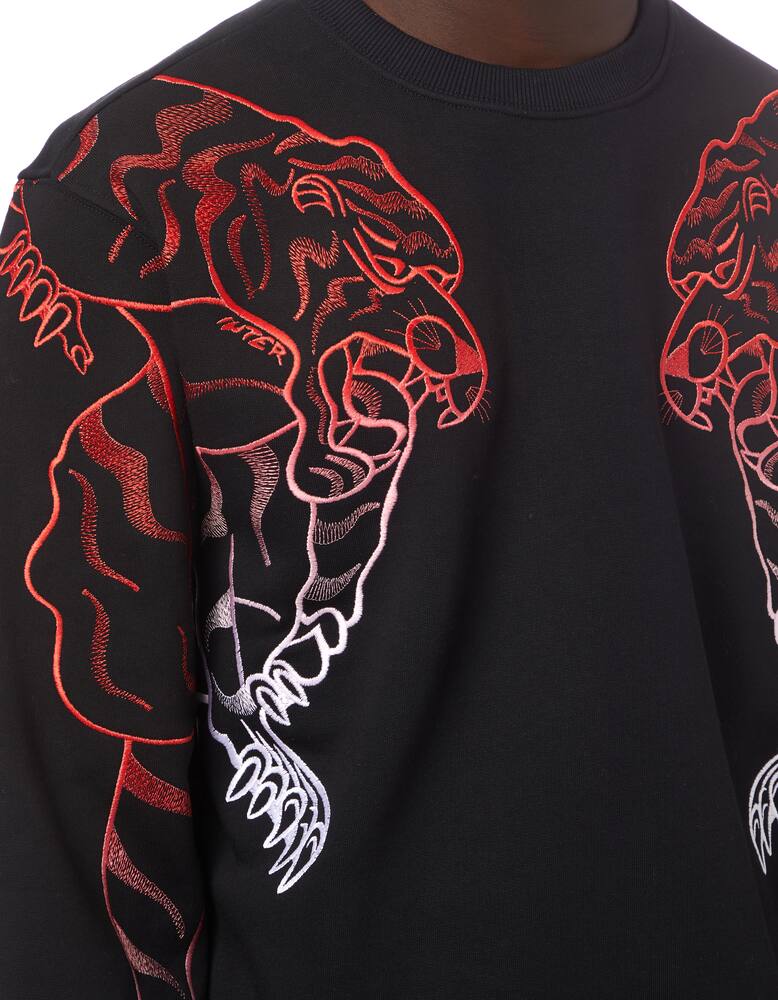 rinascente Iuter Double nepal embroidered roundneck sweatshirt