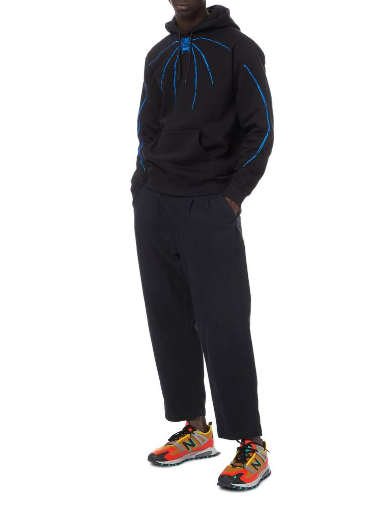 rinascente Iuter Felpa con cappuccio ragno ricamata