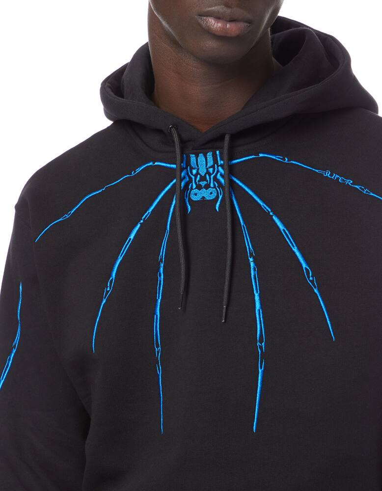 rinascente Iuter Felpa con cappuccio ragno ricamata