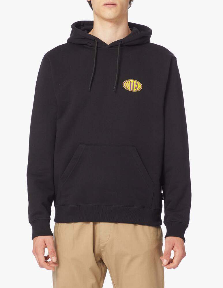 rinascente Iuter Hungry dog screen print hoodie