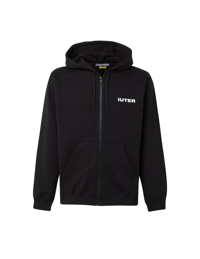 rinascente Iuter Felpa zip con cappuccio double logo