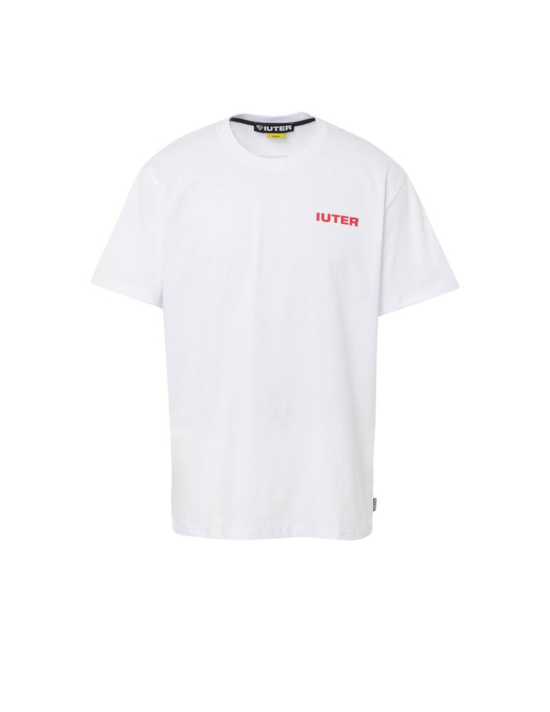 rinascente Iuter Maglietta girocollo double logo con stampa
