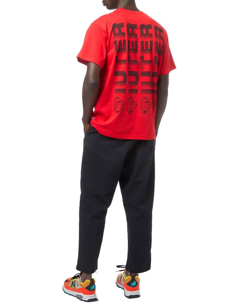 rinascente Iuter Maglietta girocollo fast logo con stampa