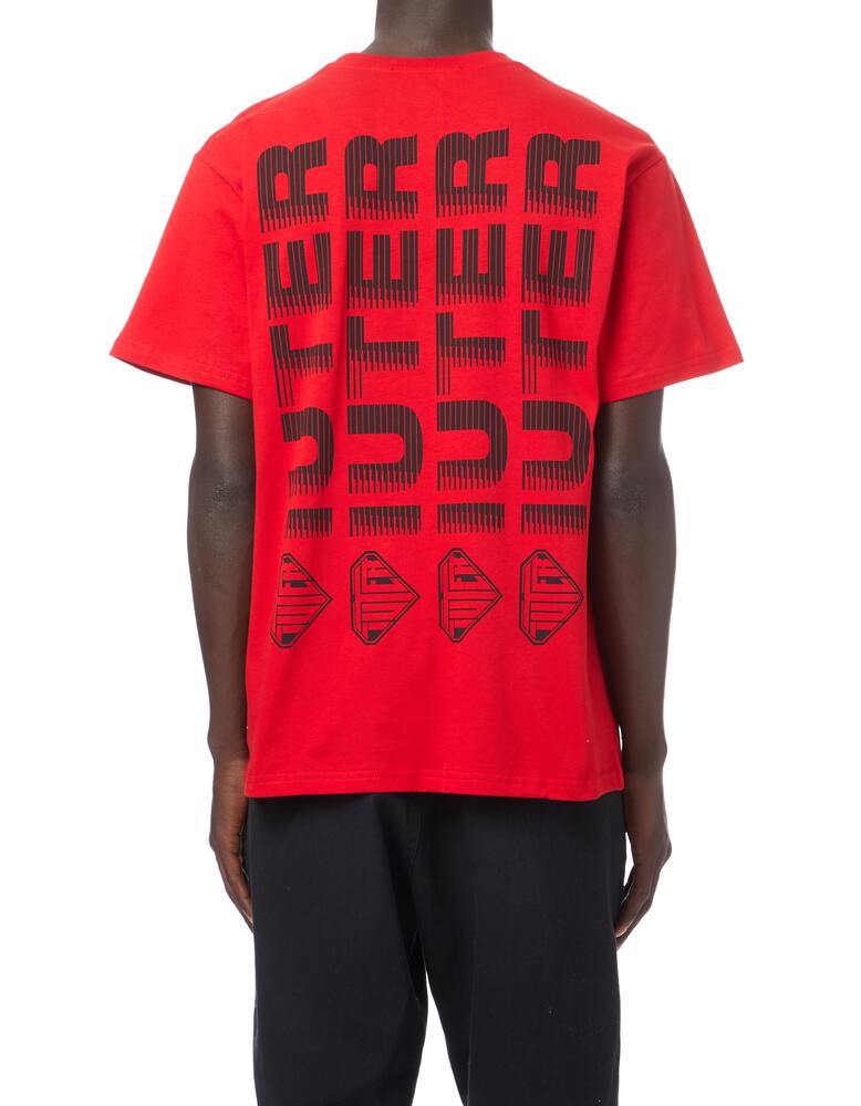 rinascente Iuter Maglietta girocollo fast logo con stampa